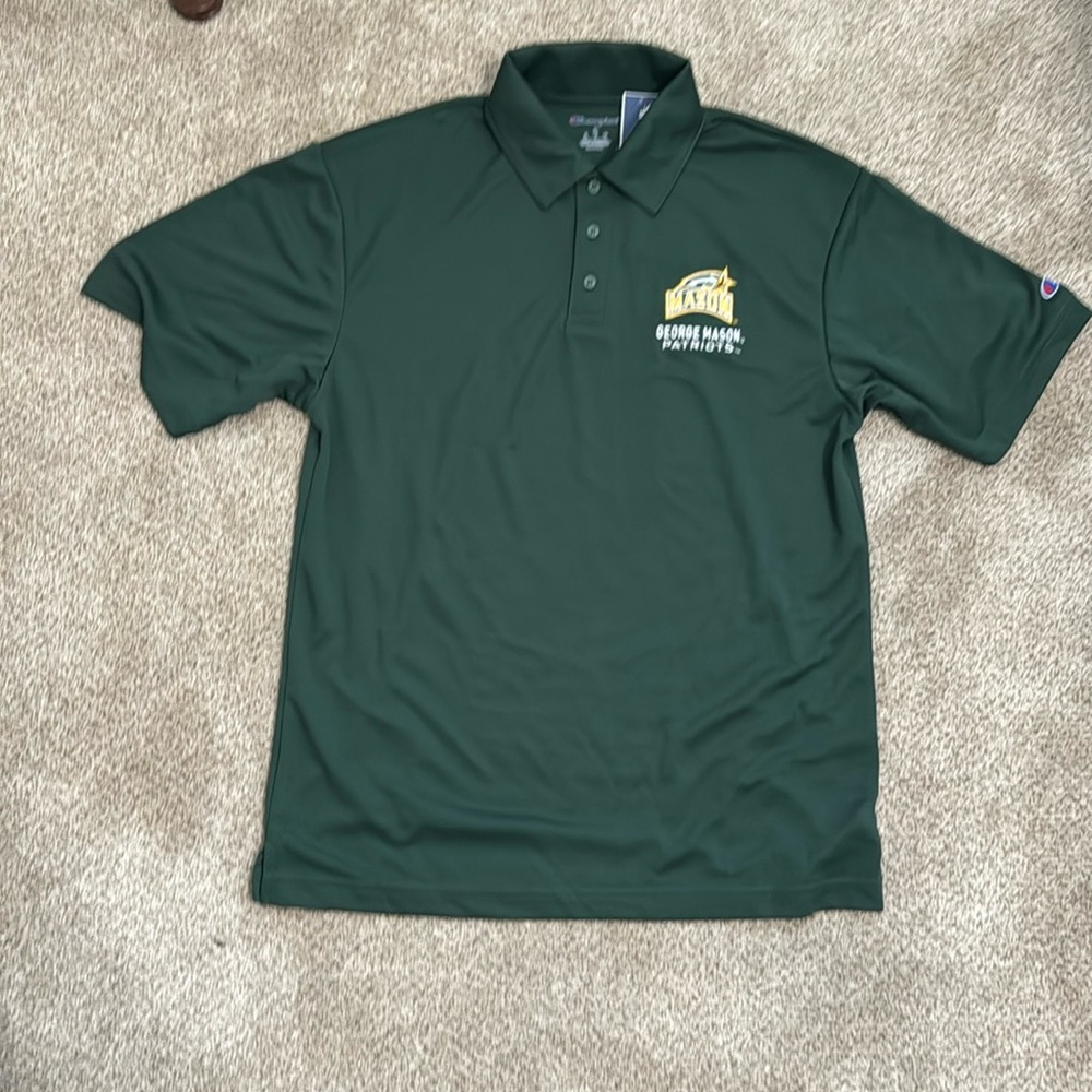 George Mason Patriots mens polo size M nwt